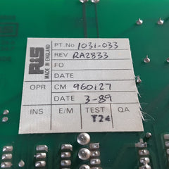 Rochester instruments ra-2833 pcb card 1031-033