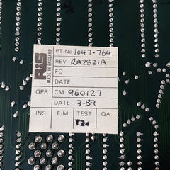 Rochester instruments 2831a pc board 1047-764