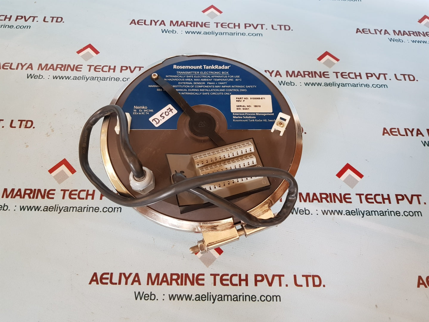 Rosemount tank radar 9150068-871 transmitter electronic box