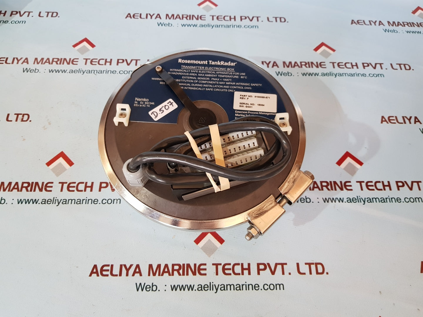 Rosemount tank radar 9150068-871 transmitter electronic box
