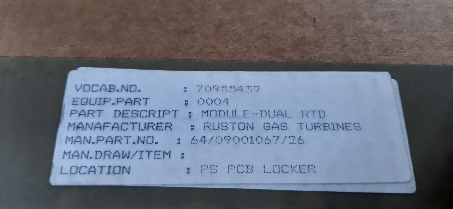 Rochester instruments 2504-386 pcb card