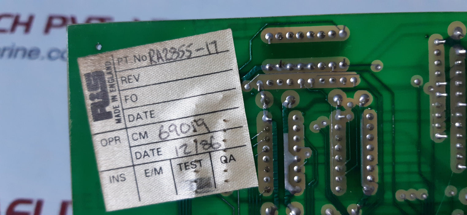 Rochester instruments ra2855 pc board