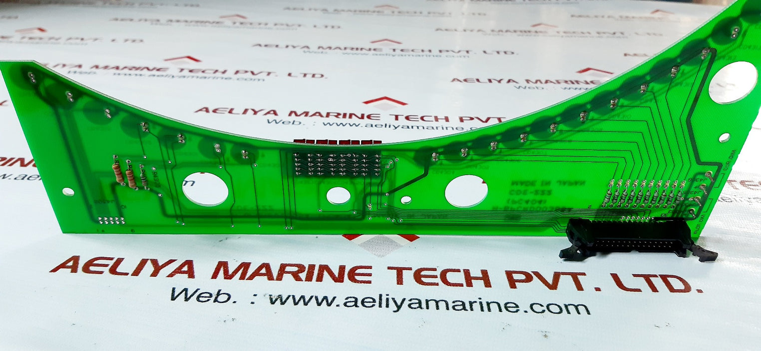 Jrc h-6pcrd00365a (pc404) pcb card cde-222
