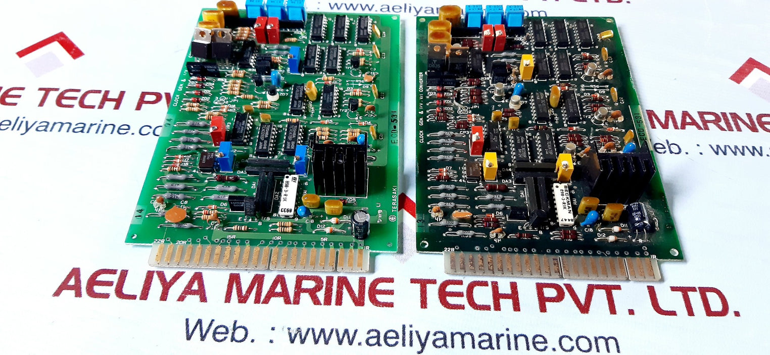 Terasaki ecd-531 clock gen.& i/v.v/i converter k/833/21-001a