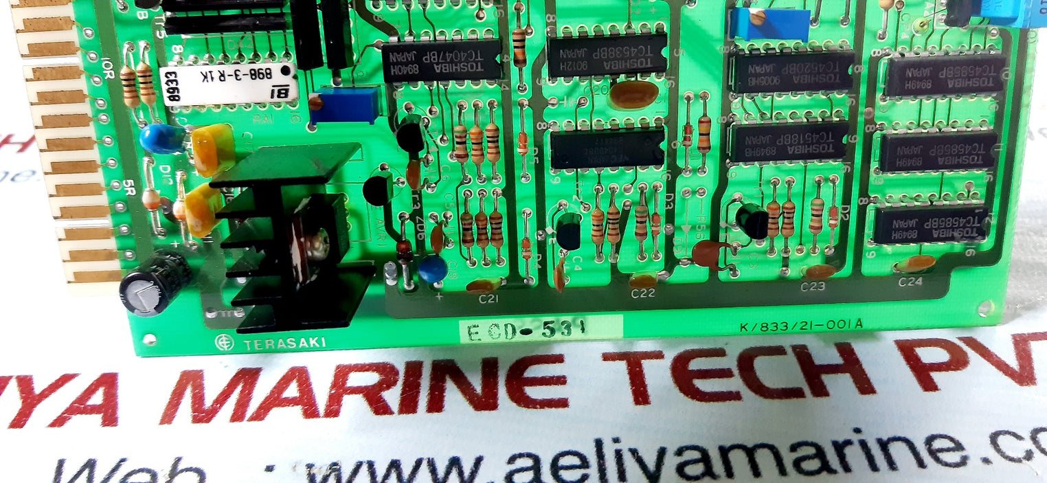 Terasaki ecd-531 clock gen.& i/v.v/i converter k/833/21-001a