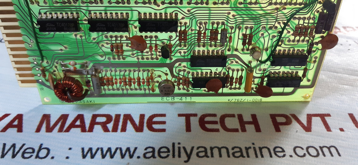 Terasaki ecb-411 pcb card k/76z/1-001b