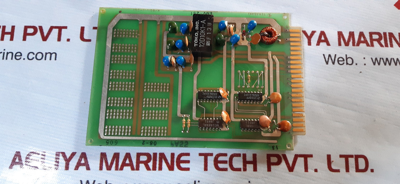 Terasaki emv-251 pcb card k/801/11-001