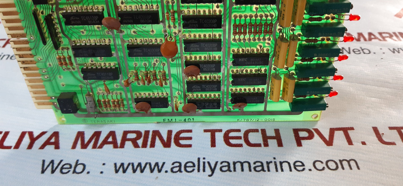 Terasaki emi-401 pcb card k/787/12-001b