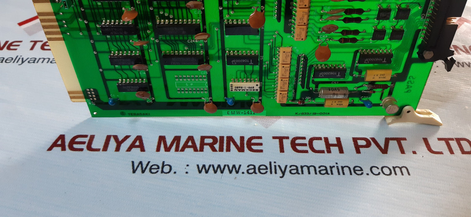 Terasaki emw 1411 parallel input i/f module k/833/19-001a