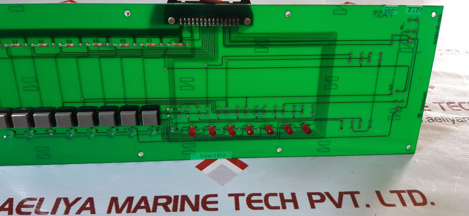 Terasaki emw-1812 pc board k/821/6-001