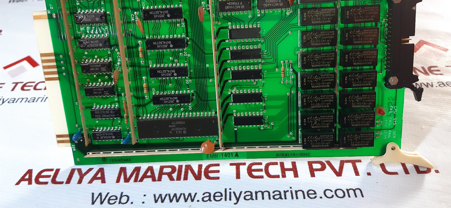 Terasaki emw-1401a parallel i/o module k/821/4-001c
