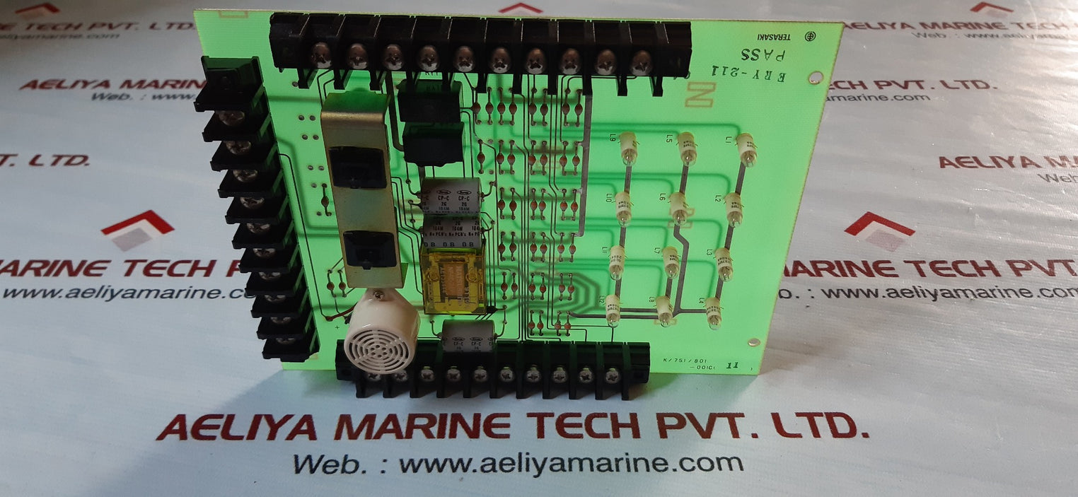 Terasaki ery-211 pcb card k/751/801-001c