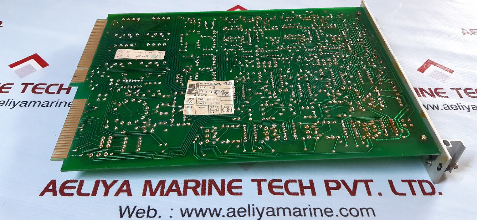 Rochester instruments 2504-381 pcb card 2551-429