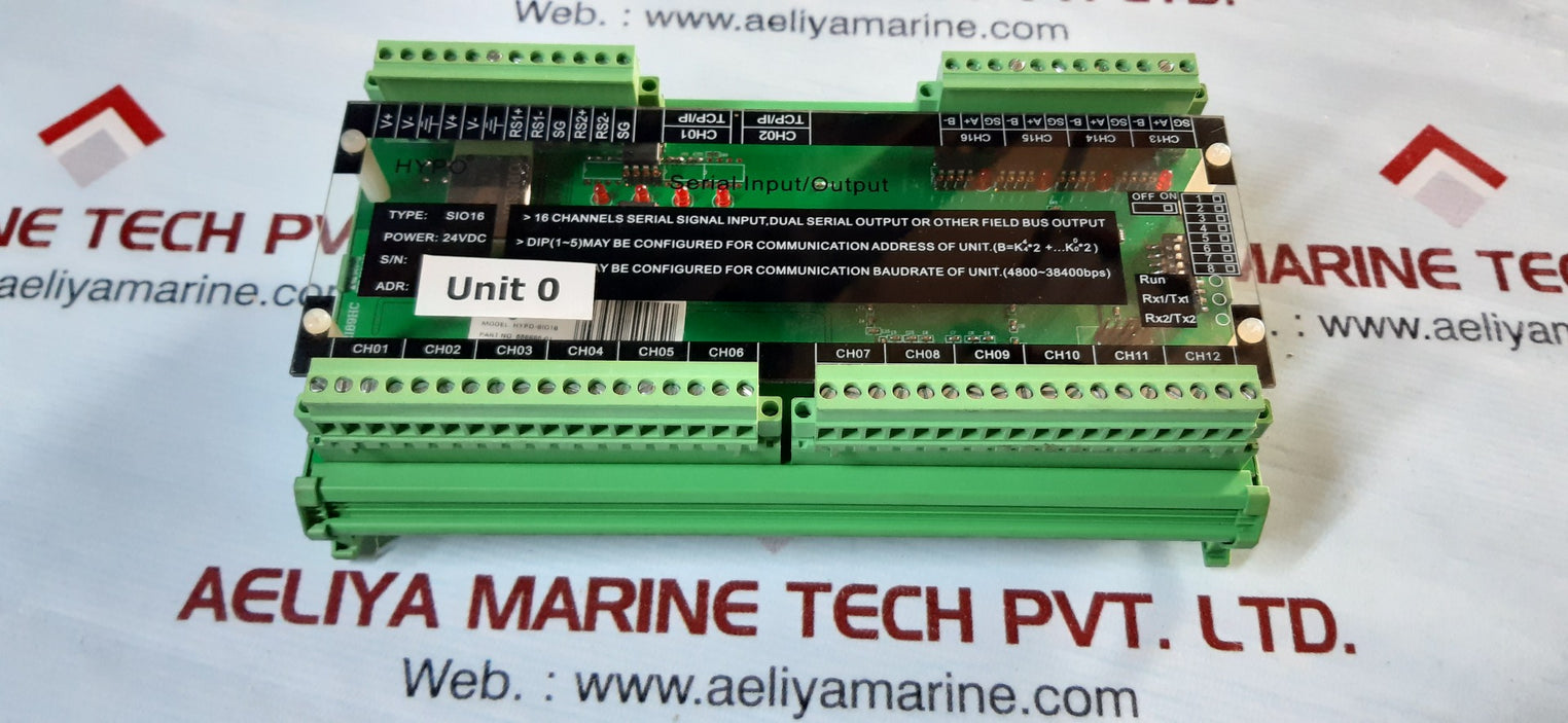 Jumho hypo-sio16 serial input/output 556685-01