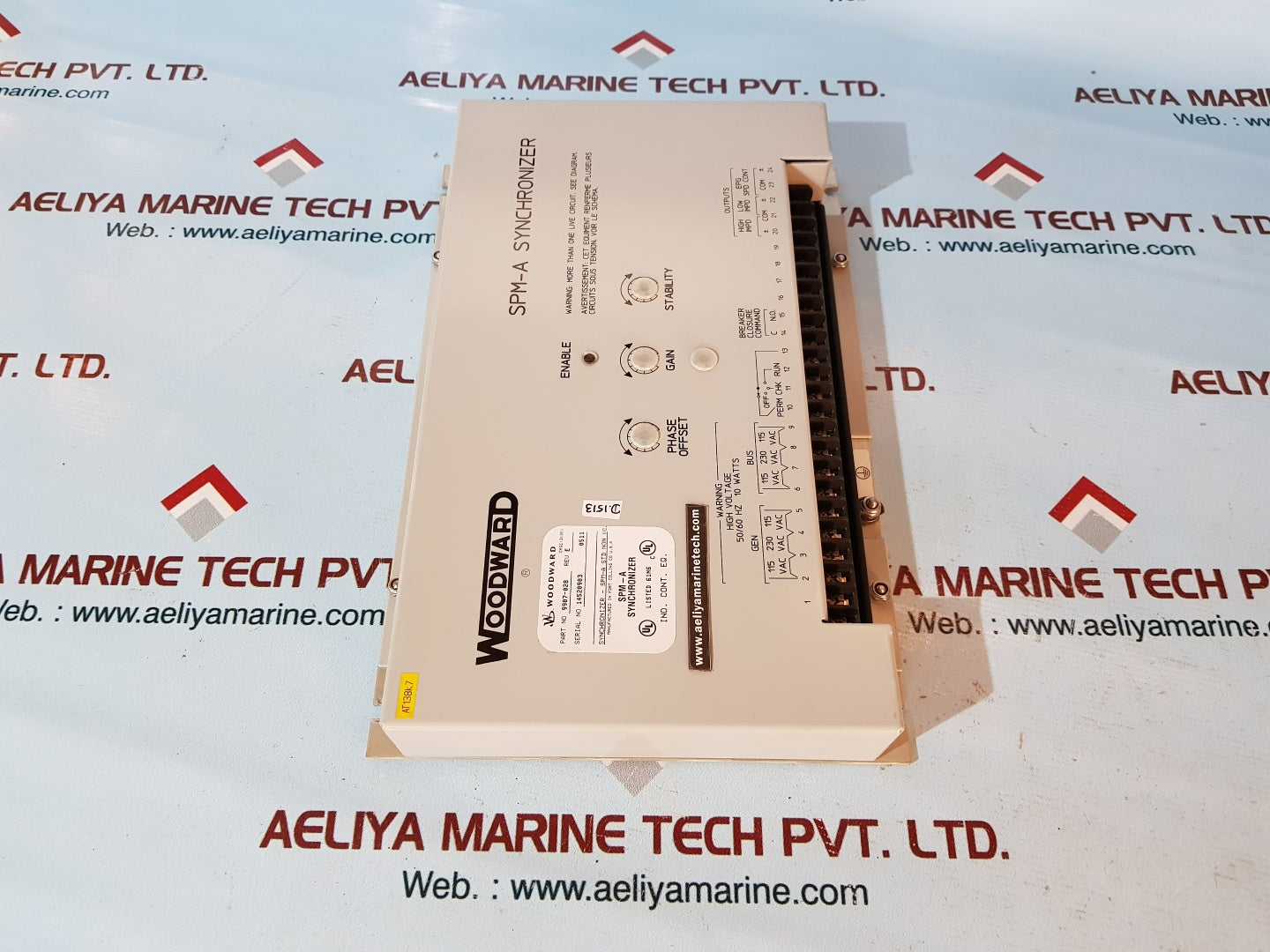 Woodward 9907-028 spm-a synchronizer rev E