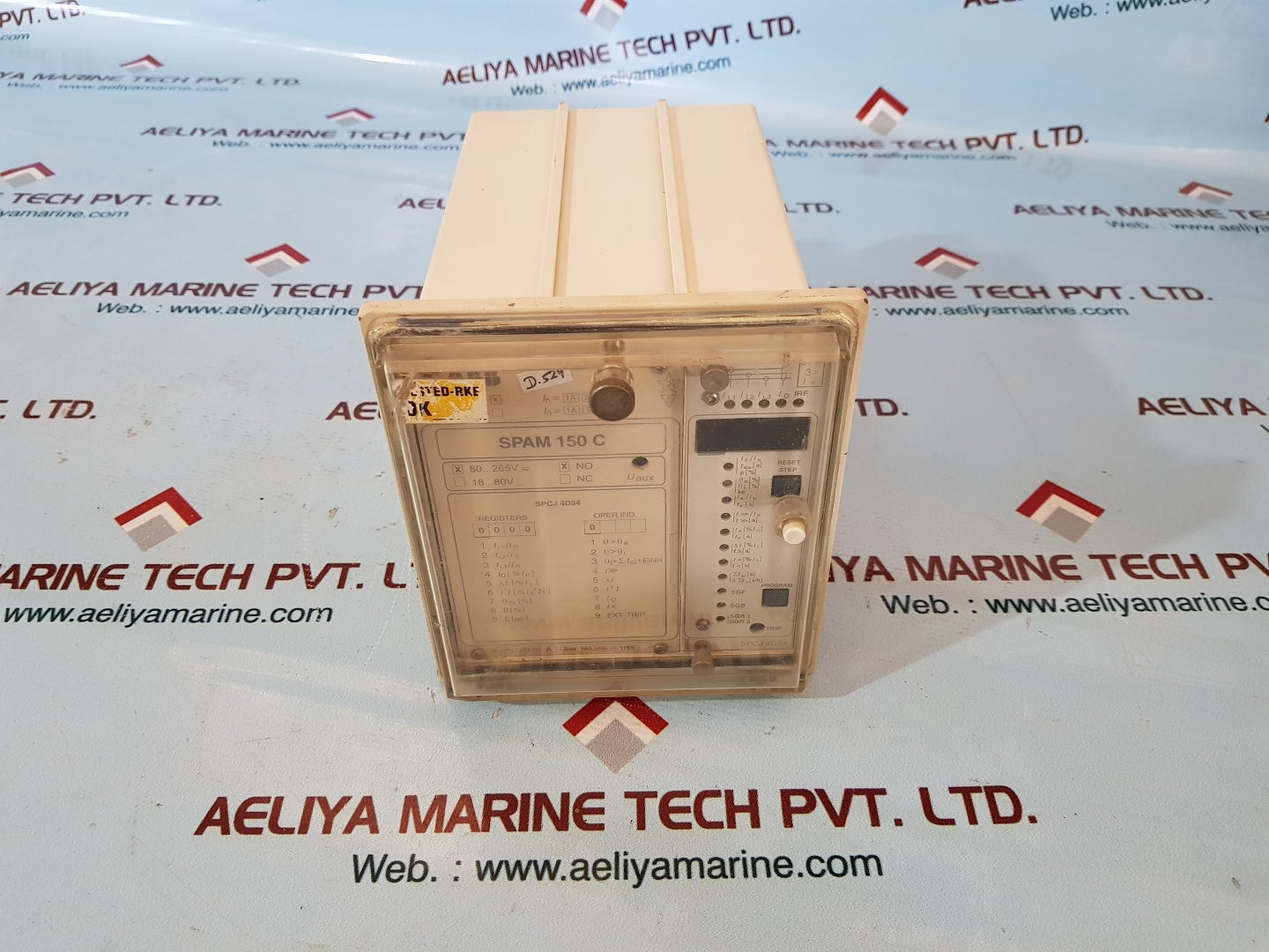 Abb spam 150c motor protection relay 1myn745605-a
