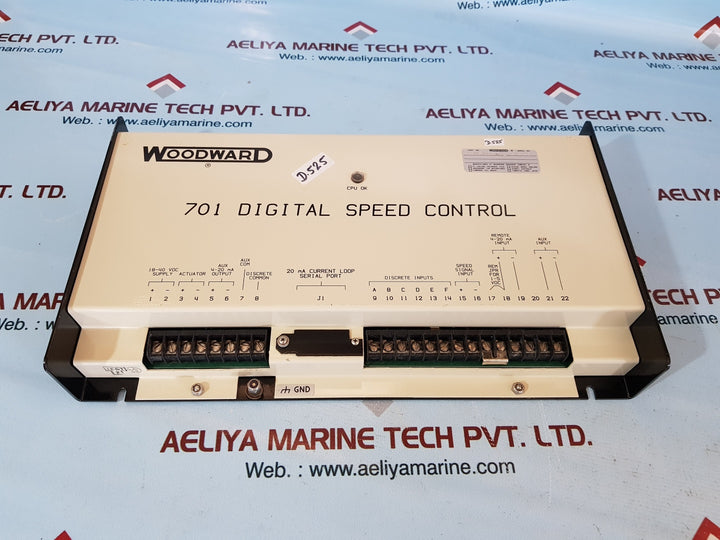 Woodward 701 digital speed control 9905-213 d