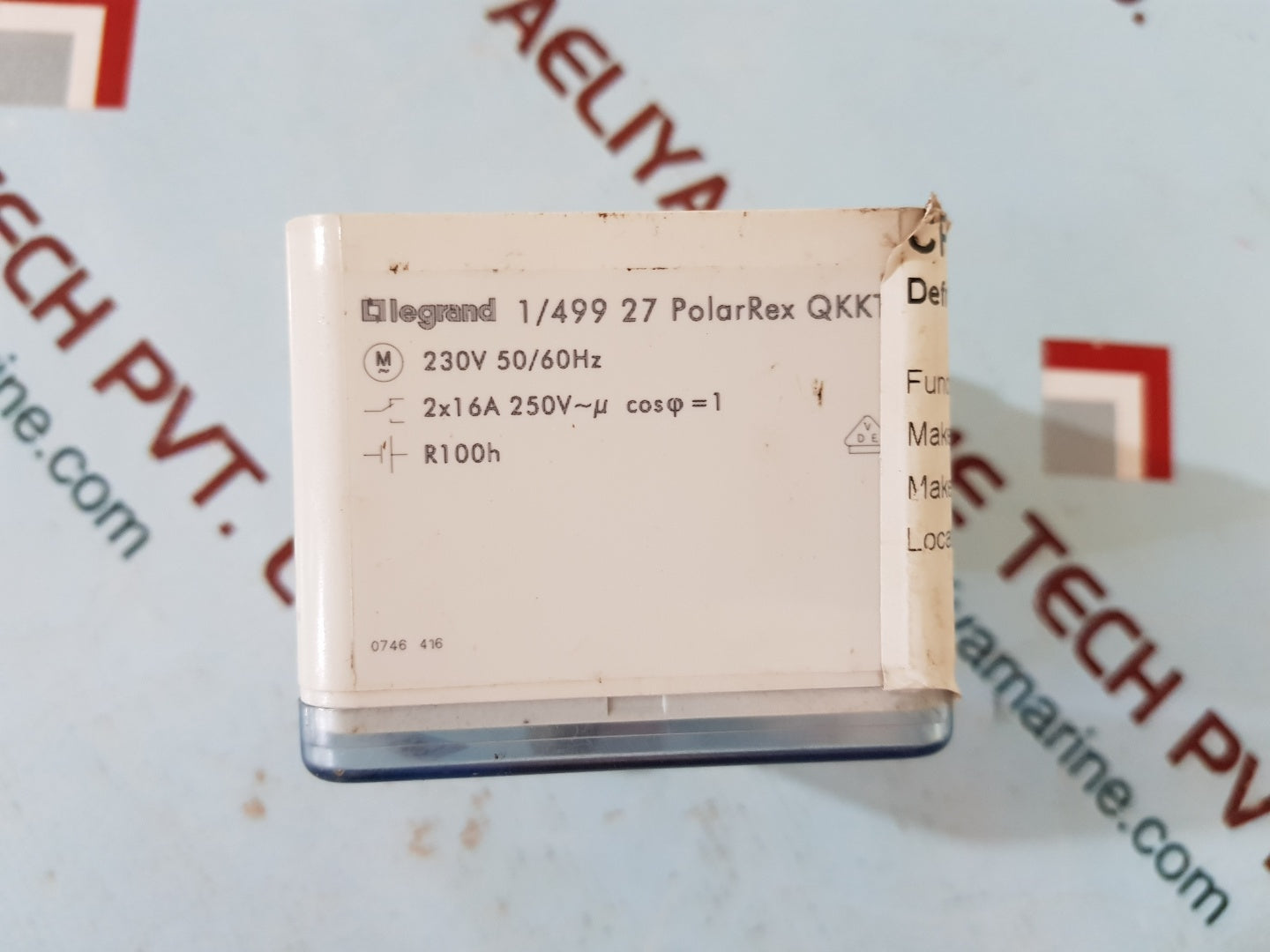 Legrand 1/499 27 polarex qkkt timer 230v 50/60hz