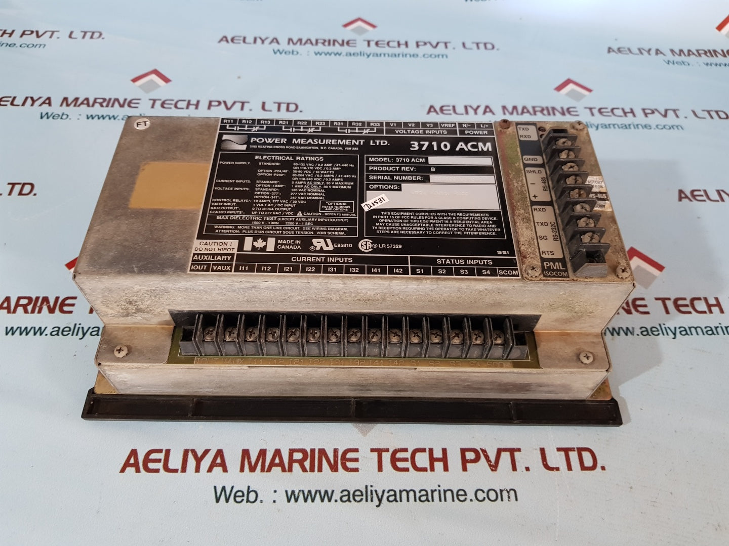 Power measurement 3710 acm rev:b