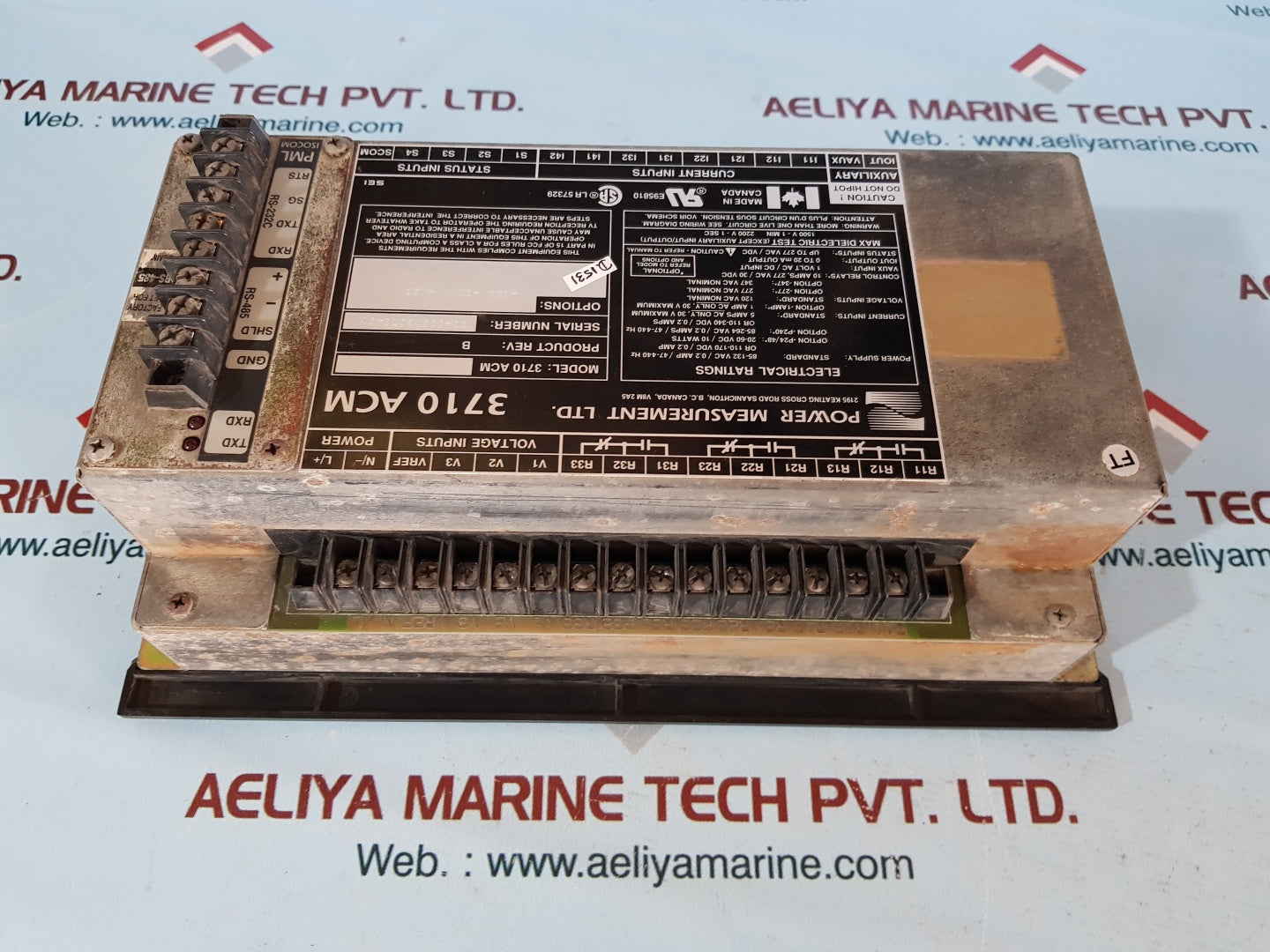 Power measurement 3710 acm rev:b