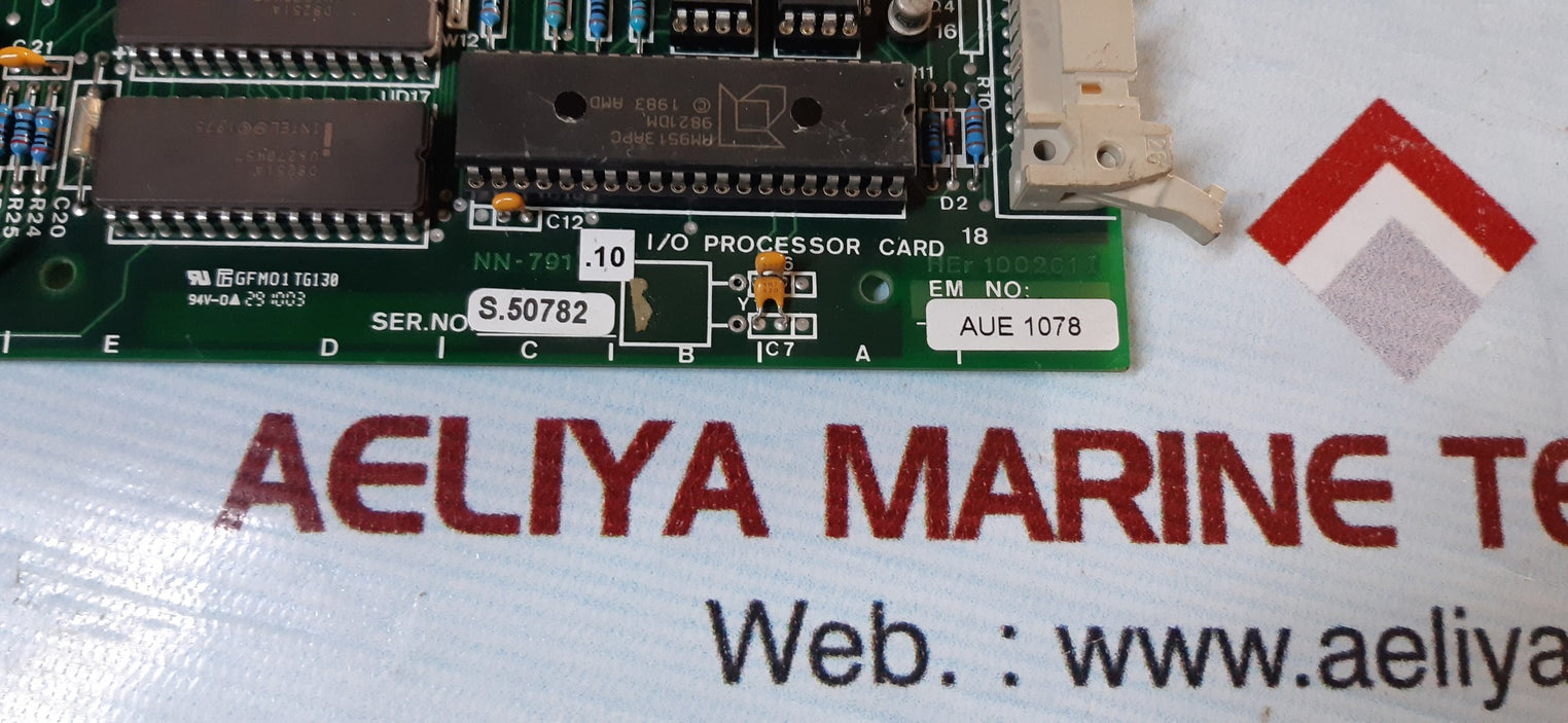 Nor control nn 791 .10 i/o processor card her100261i