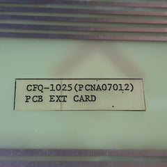 Jrc cfq-1025 pcb ext card pcna07012 extension board