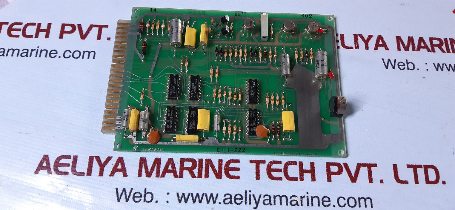Terasaki eih-222 speed matcher board k/762/622-001a