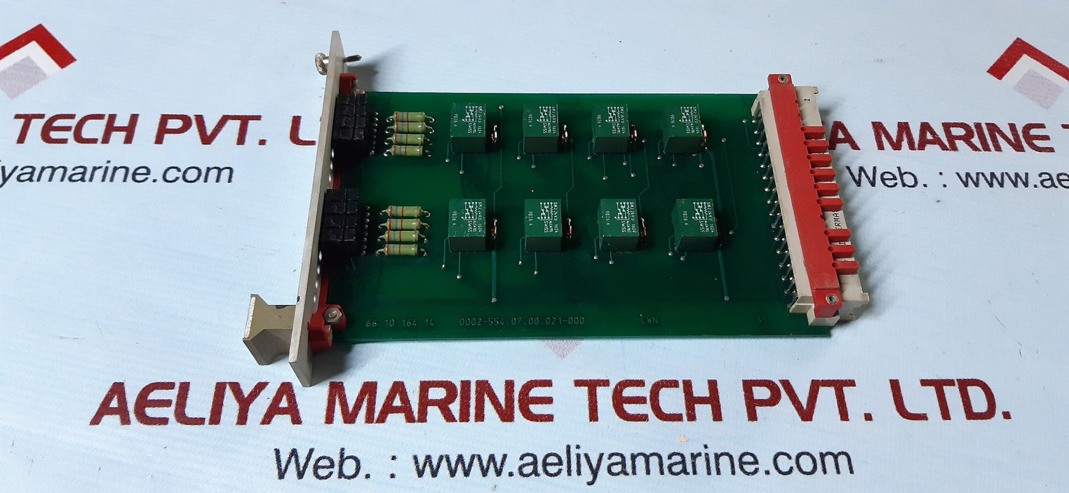 Liebherr 66 10 164 14 pcb card 0002-554.07.00.021-000