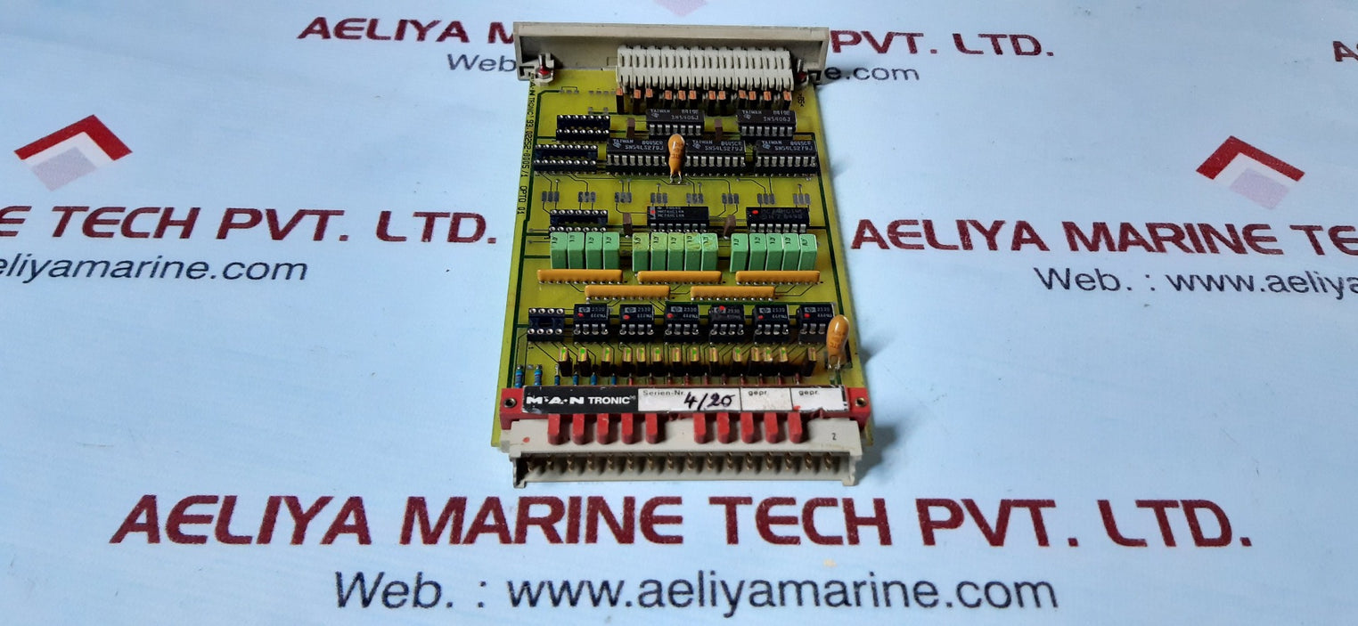 M.A.N tronic Dl-1 pcb card 93.02252-0005/1 opto 01