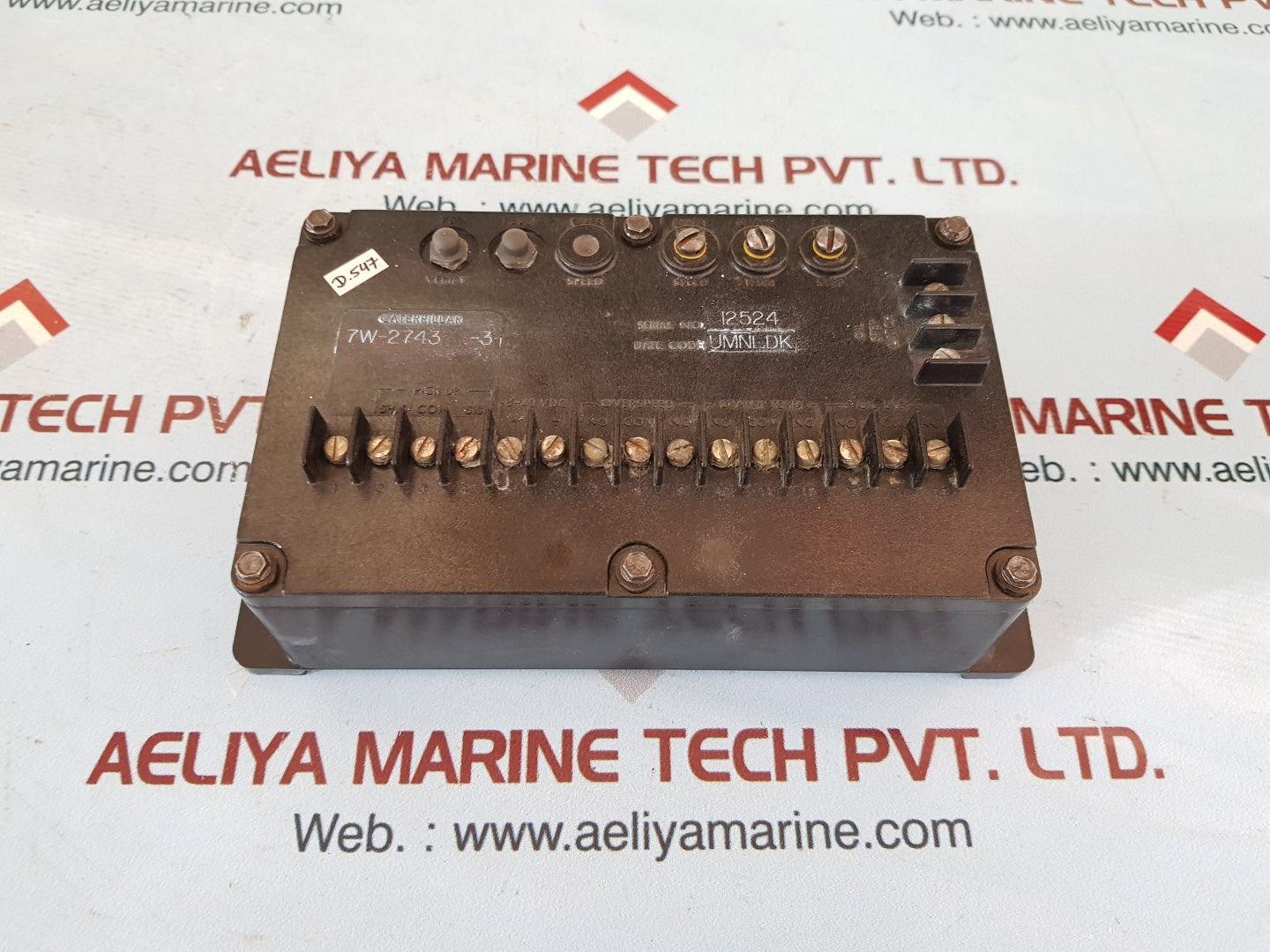 Caterpillar 7w-2743-3 cat speed switch