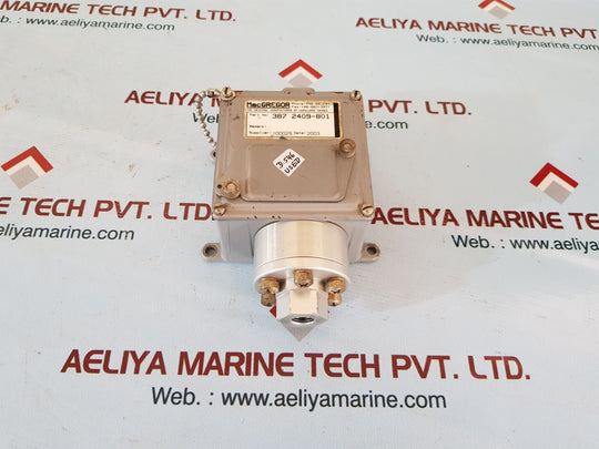 Macgregor 387 2409-801 pressure switch