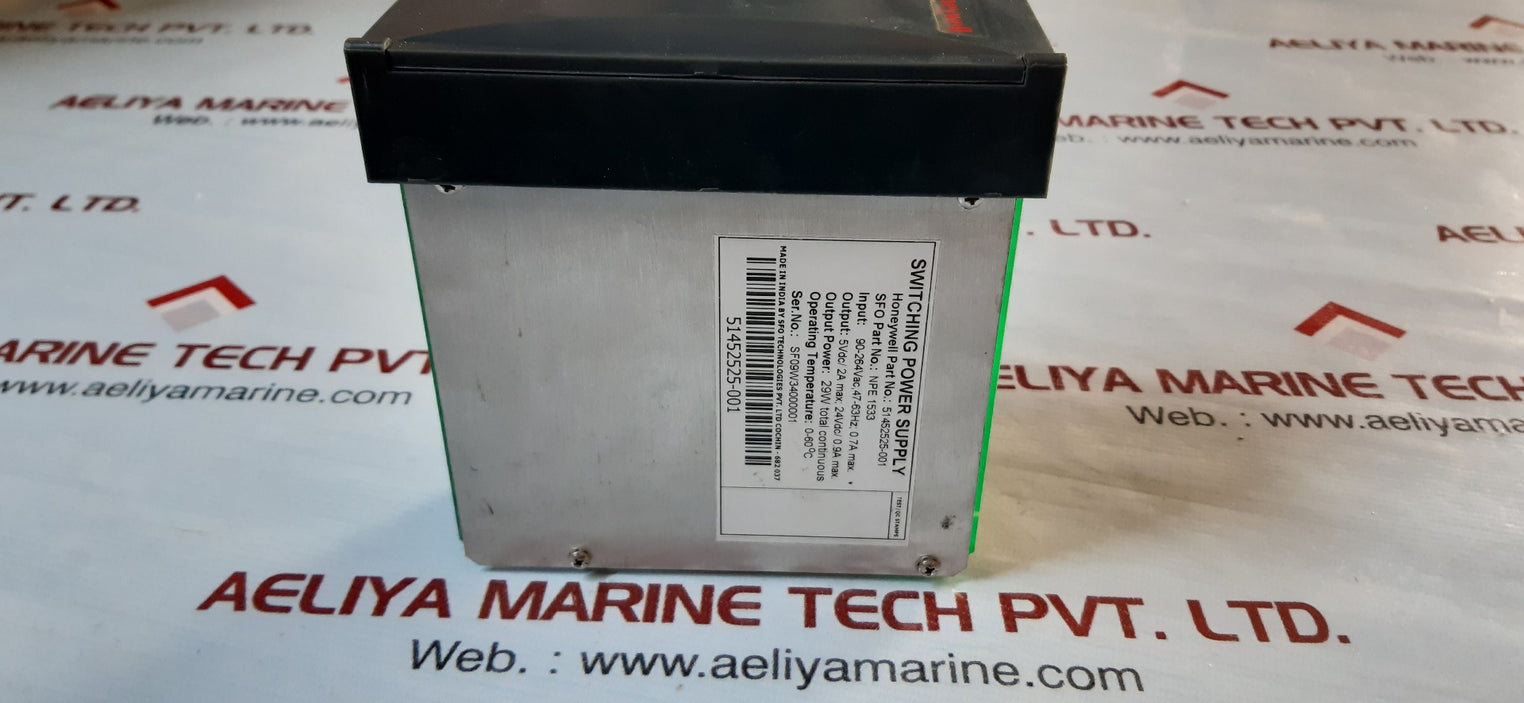 Honeywell 51452525-001 switching power supply npe 1533