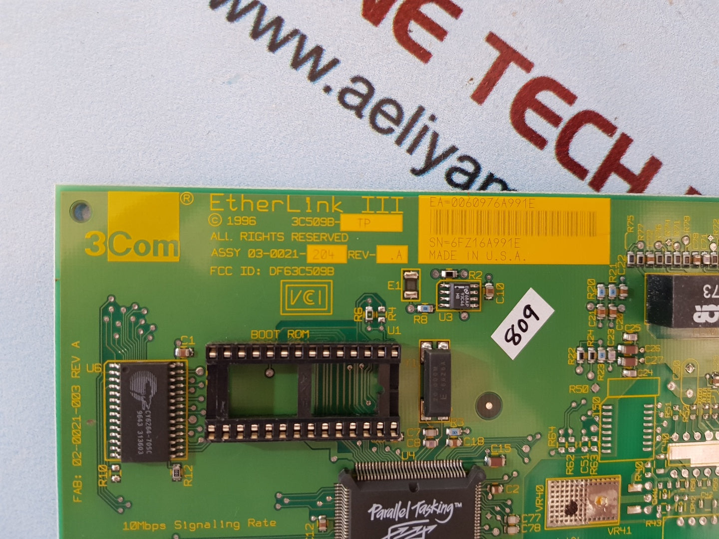 Etherlink III 03-0021-204 rev-a network card df63c509b