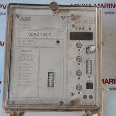 Abb power spau 130 c three phase voltage relay