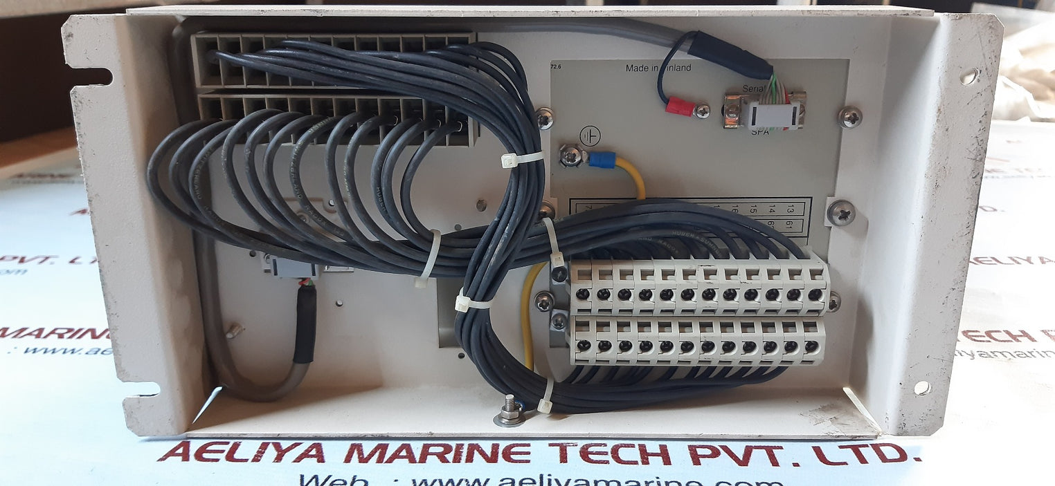 Abb power spau 130 c three phase voltage relay