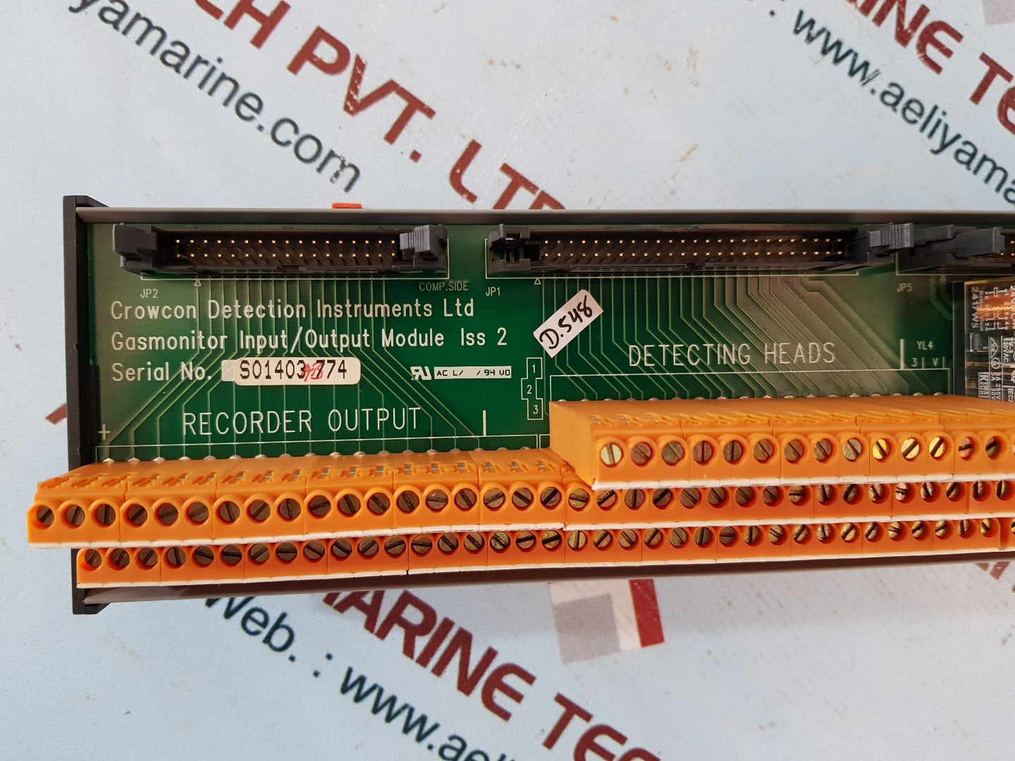 Crowcon detection gas monitor input/output module iss 2