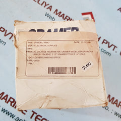 Cramer 635k hour meter 115v 60hz