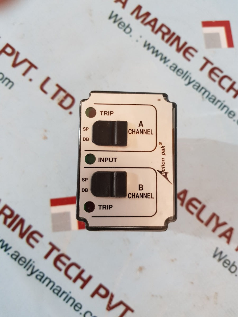 Action pak mdl 1090-2000-1 dc input field configurable limit alarms