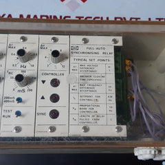 Deif full-auto synchronising relay 