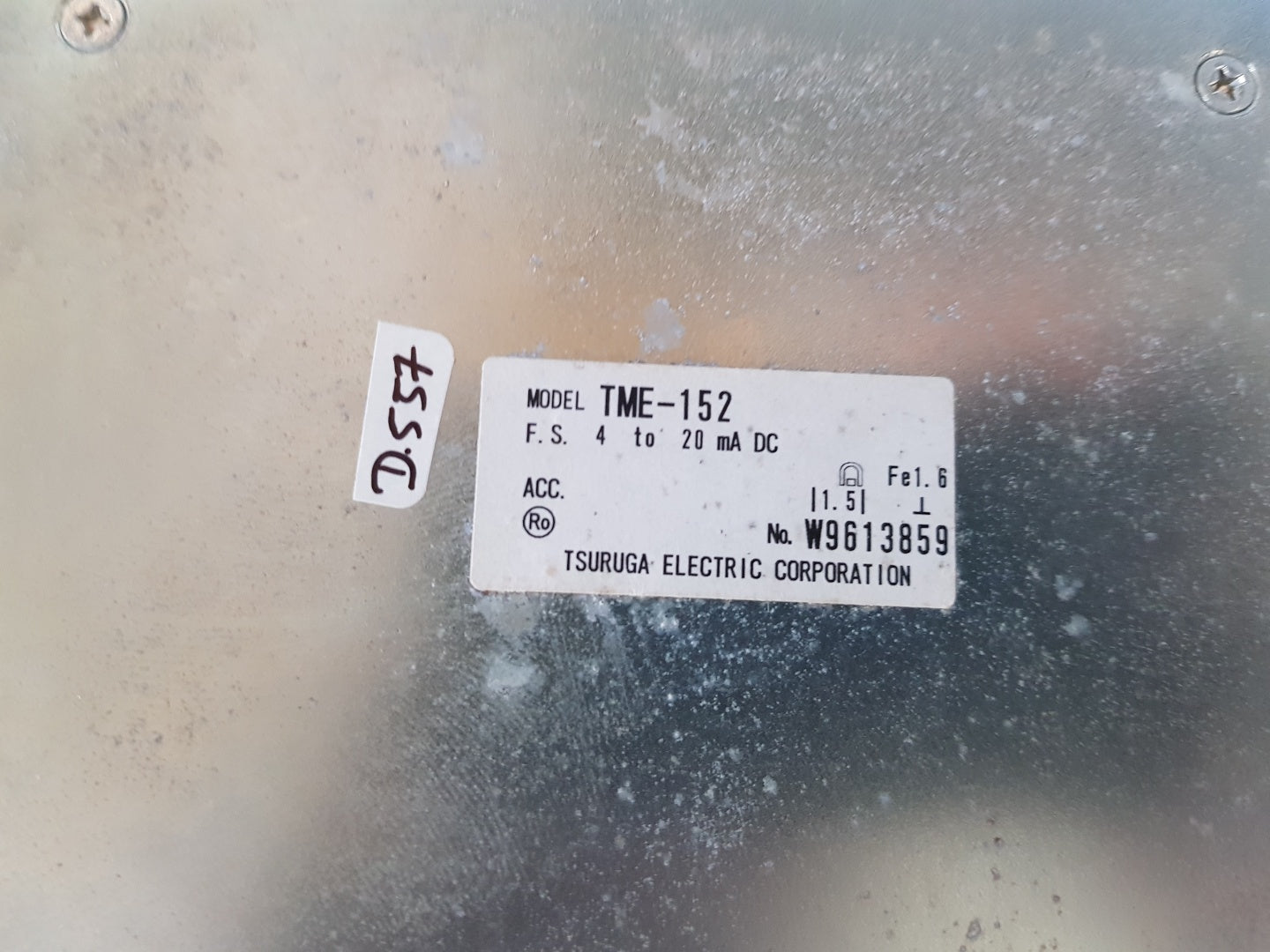 Tsuruga electric tme-152 type rating meter