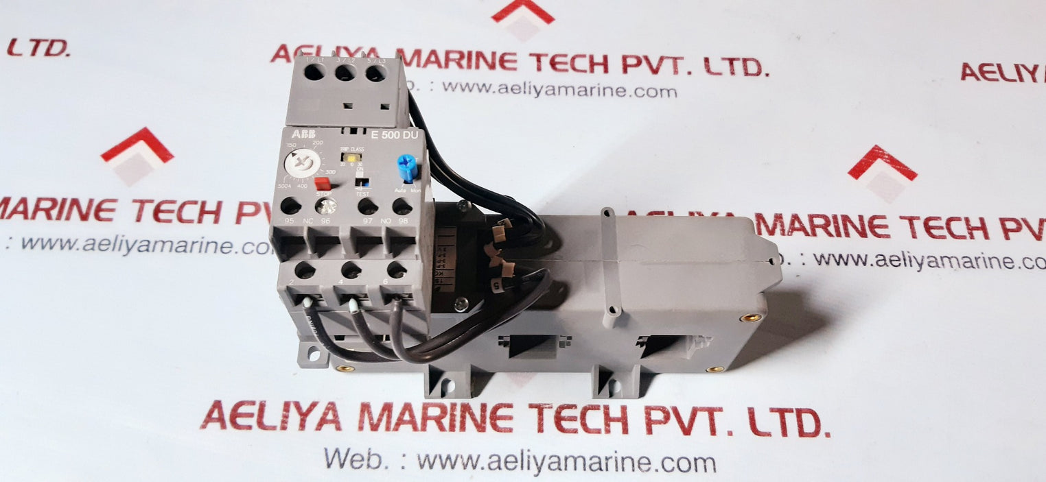Abb e500du electronic overload relay
