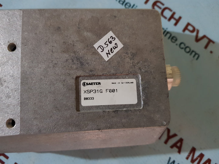 Sauter xsp31g f001 pneumatic positioner