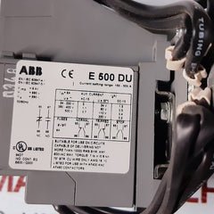 Abb e500du electronic overload relay