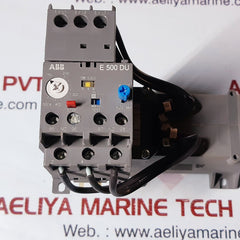 Abb e500du electronic overload relay