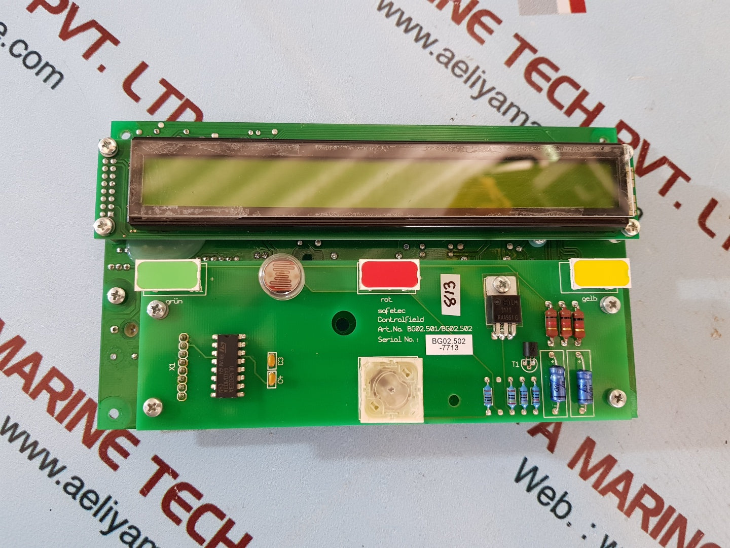 Safetec sds-48 control module bg02.500/bg02.510