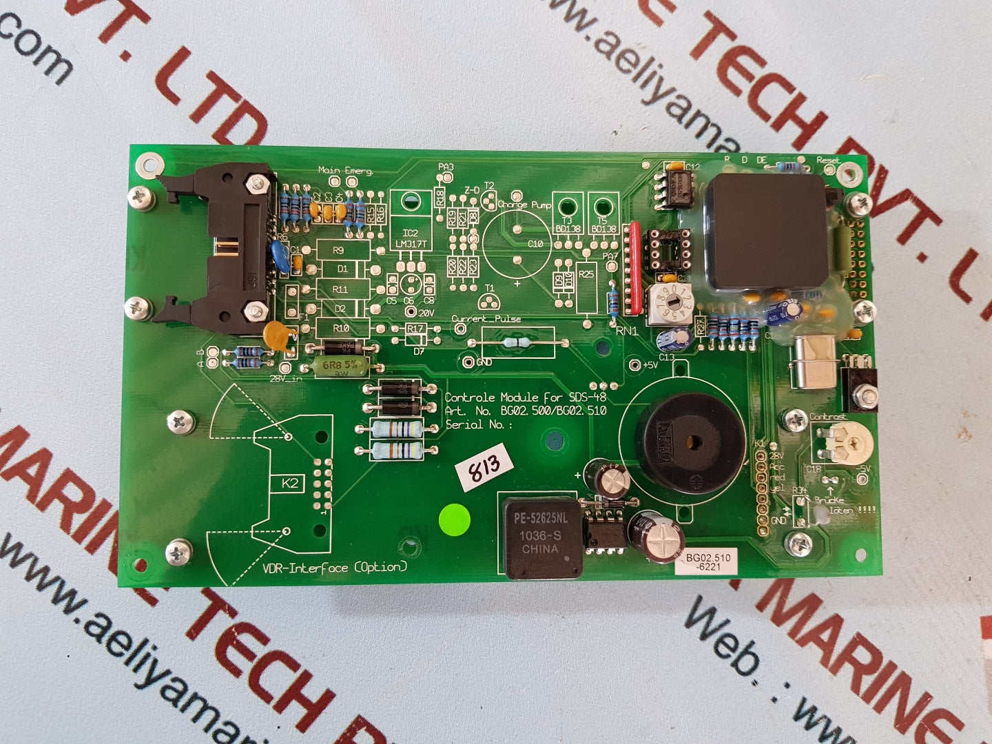 Safetec sds-48 control module bg02.500/bg02.510