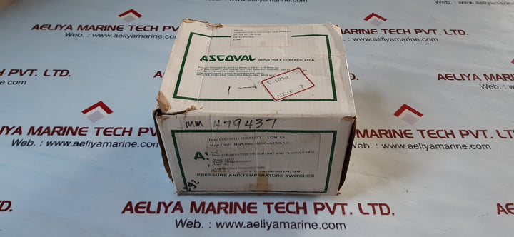 Asco rn10b42 tripoini pressure switch pb18a