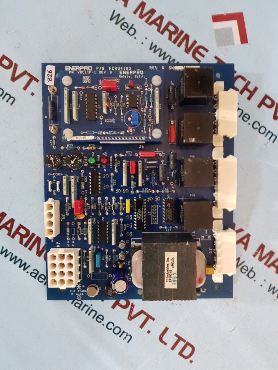 Enerpro Fcr04100/Fcro4100 Pcb Card Rev. K