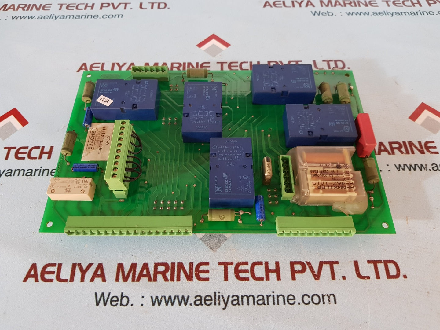 Saacke 4-8475-143147 pcb card rev. 1.2