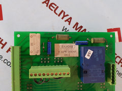 Saacke 4-8475-143147 pcb card rev. 1.2